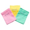 Ilbays Cleaning Cloths Pack of 4 Yellow Orange Green Pink