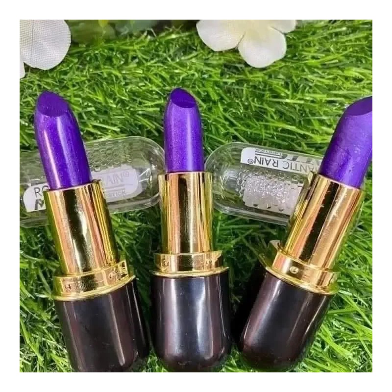 3 Labial Magico Azul Cambia D Color Waterproof Romantic Rain