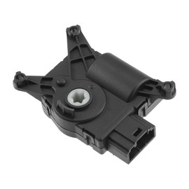 Partuto HVAC Heater Blend Air Door Control Actuator No.3C0907511 - Car Air Door Actuator - for Volkswagen Passat 2006-2015 Plastic Black - 1 Pcs