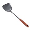 Cabilock Cooking Spoon for Wok 1 Piece Stainless Steel Wooden