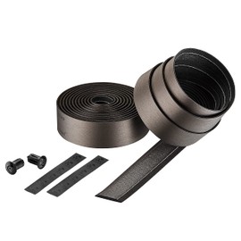 CICLOVATION BAR Tape, Leather Touch_Steampunk, Faux Leather, through a special process, shows the brushed metal surface and retains moderate elasticity, T.3 mm/B.30 mm/L.2000 mm