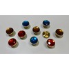 WIN CHAMP Solid Brass Rhinestone Wall Hooks, Coat Backpack Purse