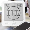 BALDR Waterproof Watch, Digital Thermometer/Hygrometer, Waterproof LCD Large Screen, Shower