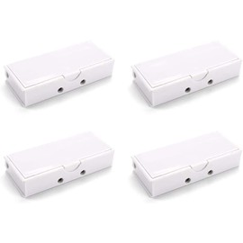 FROGBRO - Connectors 4 Pack Terminal Block Designed for Super Flat Speaker Cables / Cables, Only for 2.36" Wide Cables