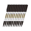 Monami Name Pen F 1.0mm Black 12 EA / 모나미 네임펜F 1.0mm 흑색 12EA