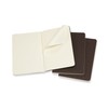 Moleskine CH013P2 Pocket Plain Cahier Journal - Coffee Brown (Pack