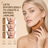 Wood Handle Lymphatic Contour Face Brush & Stainless Steel Gua