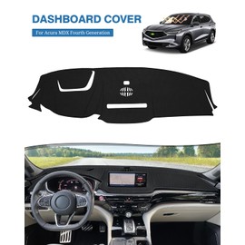 FIILINES Dash Cover Compatible with Acura MDX 2024 2023 2022 Dashboard Mat Cover MDX Accessories Dash Cover 2022 2023 2024 Sunshade Nonslip Mesh Protector No Glare