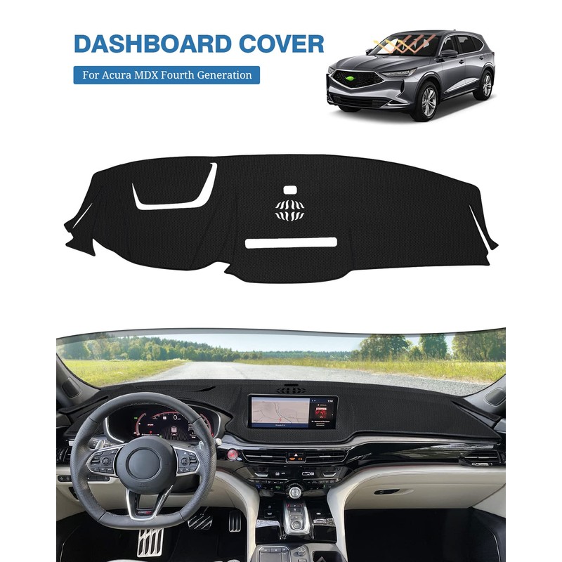 FIILINES Dash Cover Compatible with Acura MDX 2024 2023 2022