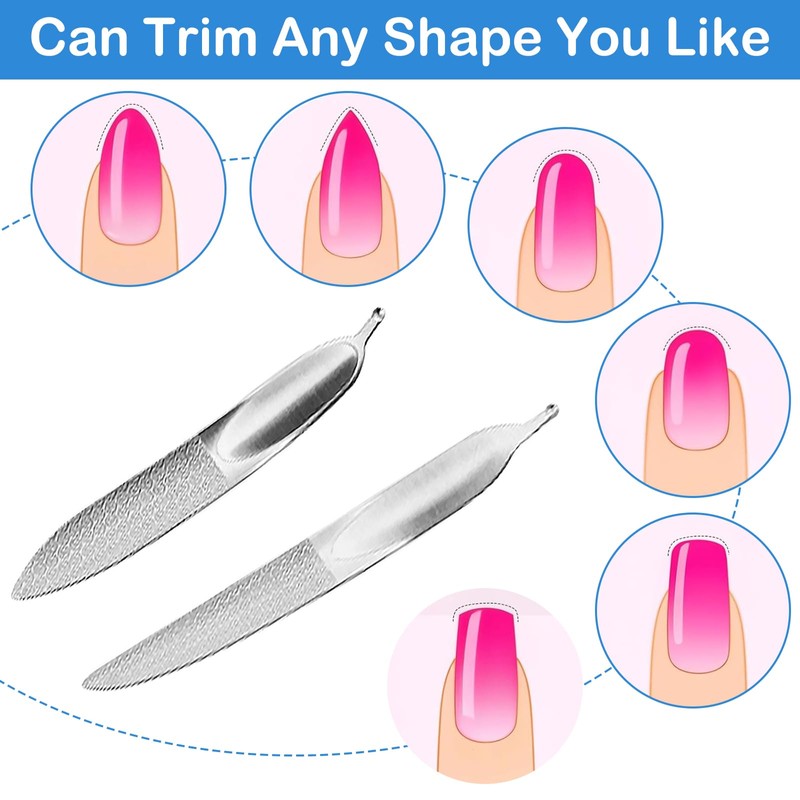 Heavy-Duty Toenail File for Thick Nails-nail file-emery boards for nails-4.9-Inch