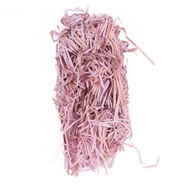 Eurowrap Shredded Tissue Paper 25g (Rose Gold) - Light Pink - Birthday, Christmas, Easter, Mother's Day