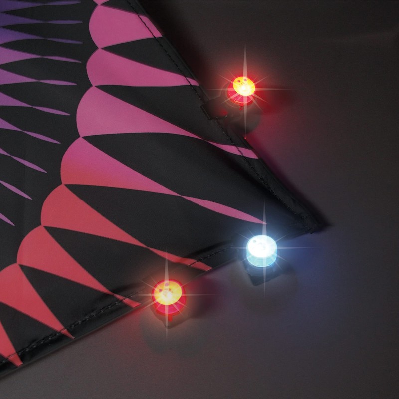 WindNSun UFO Mini Lights - Light Accessory for Kites, Black,