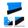 Ewrap 10CM + 21CM Allpurpose Plastic Squeegee Set, Felt Edge