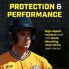 3N2 Pro Clutch Baseball Helmet - Ventilated High-Impact Shell, Moisture-Wicking