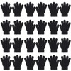 QKURT 12Pairs Of Magic Gloves for Kids, Winter Full Fingers Stretch Gloves Thermal Winter Gloves for Boys Girls Baby