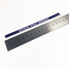 DXYMOO Pack of 2PCS Car Styling Motorcycle Motorbike Helmet Visor Sticker Decals Give You Wings 150x8mm