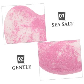 Mikinona Aromatherapy Wildflowers Spa Heart Bath Salt 40g Lavender Shower Tablets Natural Relaxing Bath for Women Mom