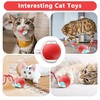 Miavers Interactive Cat Ball Toys,Indoor Moving Cat Toys, Automatic Rolling
