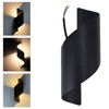 LED Wall Light Modern Waterproof Decorative Warm Light Innovative Spiral