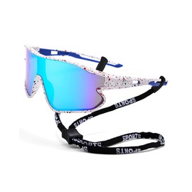 Revemo 3 Pack Kids Baseball Sunglasses, UV400 Sports Shades for Boys & Girls, Running, Lightweight TR90 Frame