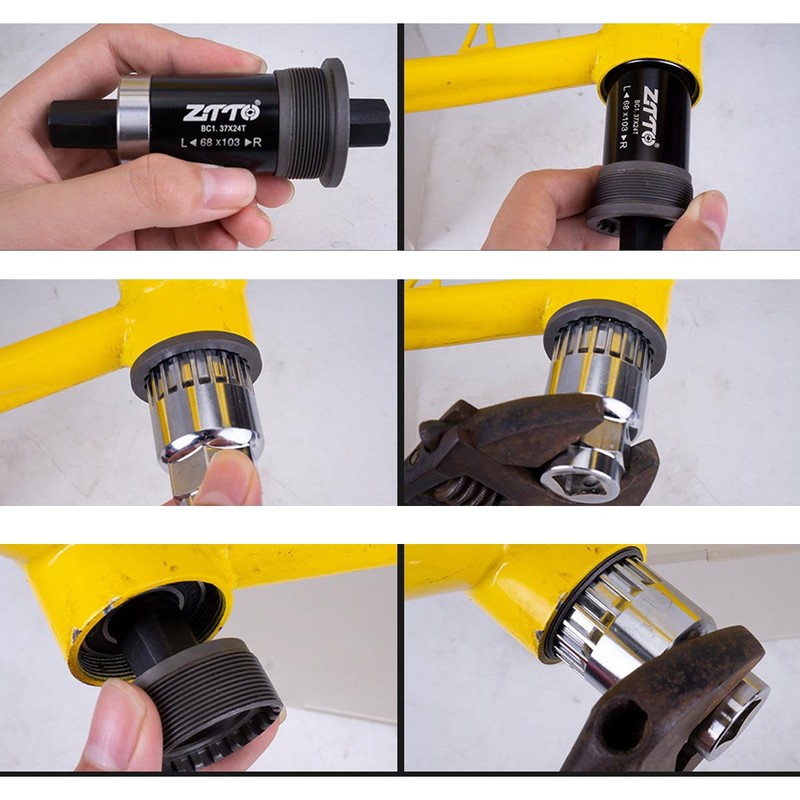 HOUSON bicycle bottom bracket, bicycle bottom bracket 68MM square BSA