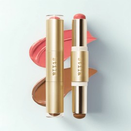 Stilla Stila Blush & Bronze Hydro Blur Cheek Duo 9.46g, Grapefruit / Caramel, 1 pack / 스틸라 블러쉬 앤 브론즈 하이드로 블러 치크 듀오 9.46g, 그레이프 프룻 / 캬라멜, 1개