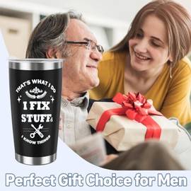 Joybble Gifts for Men, Father's Day Dad Gifts, Birthday Gift Sets for Dad, Gift Ideas for Father, Valentines Anniversary Fathers Day Presents Gift for Him, Greeting Car with Keychain