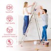Set of 4 Ladder Covers Non-Slip Rubber for Stairs -