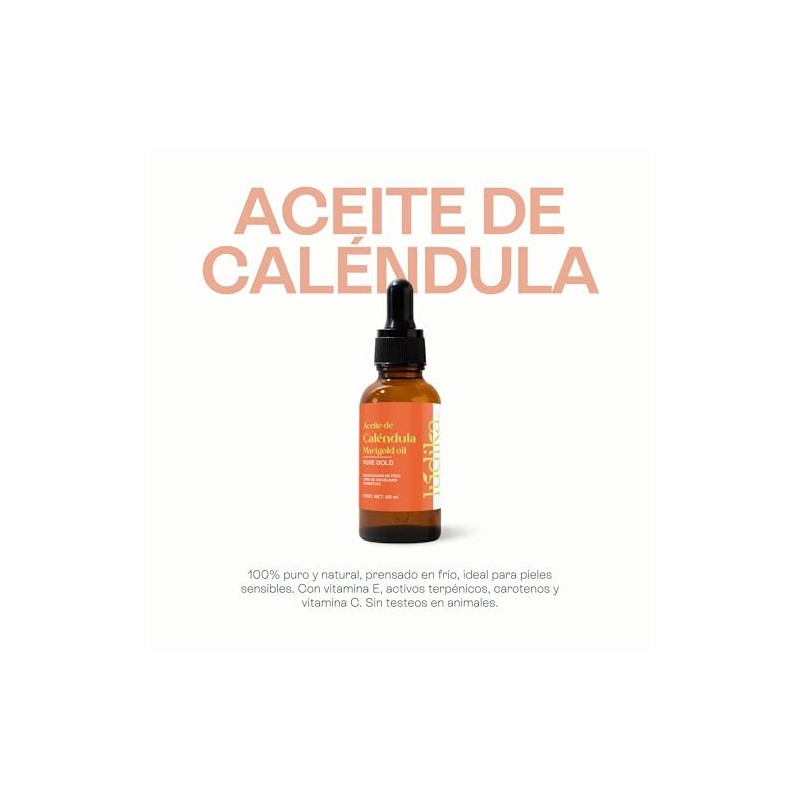 Aceite de Caléndula 50 ml | Calma Piel Sensible y