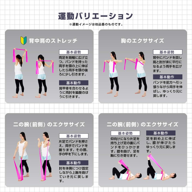 ALINCO WBN012 Training Tube, Exercise Band, Hard