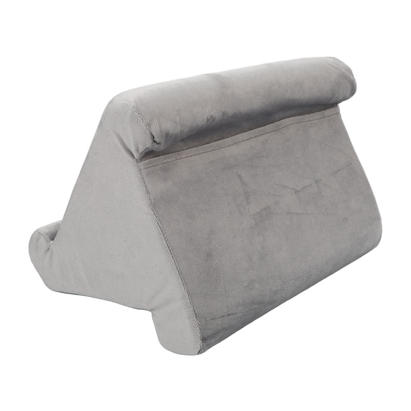 Tablet Pillow Stand Triangular Soft Comfortable Angled Viewing Tablet Reading