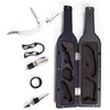 Ozeri 5-Piece Wine Bottle Corkscrew & Accessory Set, Black