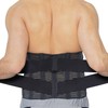 NeoTech Care Adjustable Compression Wide Back Brace Lumbar Support Belt