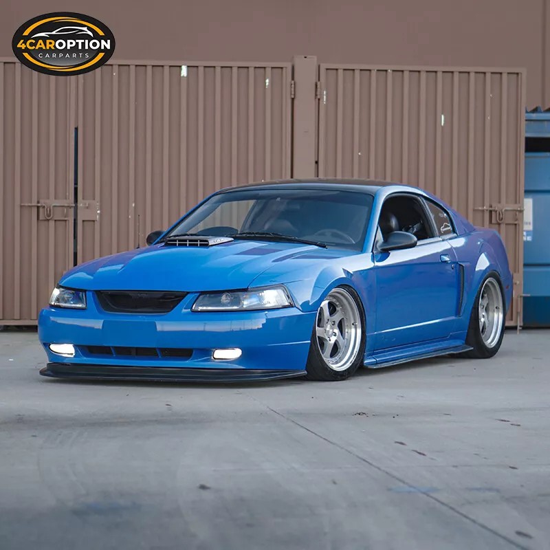 4caroption Fits 99-04 Ford Mustang MDA Style Front Bumper Lip