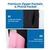 MaaMgic 5" Mens Swim Shorts with Compression Liner 4-Way Stretch