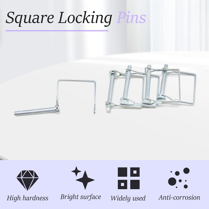 CEEYSEE 5 x Locking Pin 8 mm x 70 mm