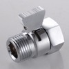 KES Shower Shut Off Valve G1/2" Brass with Handle Lever