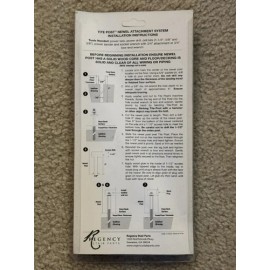 Regency Tite Post Newel Attachment System. For Attaching Newel Post Include Two Plugs