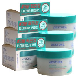 Aestura A Seeka 365 Cooling Soothing Pad pH 4.5 60 sheets 110ml x 3 / 에스트라 에이시카365 쿨링진정패드 pH4.5 60매 110ml x3개