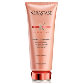 Kerastase Discipline Fondant Fluidealiste - Acondicionador suavizante para el cabello, proporciona una suavidad y brillo extremos, con morfoqueratina y lípidos para restaurar el cabello, para todo tipo de cabello, 6.8 onzas líquidas