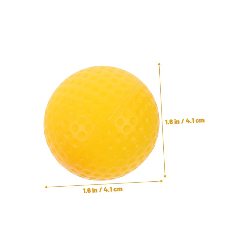 Totority 16pcs Hollow Golf Balls Practice Training Golf Balls for