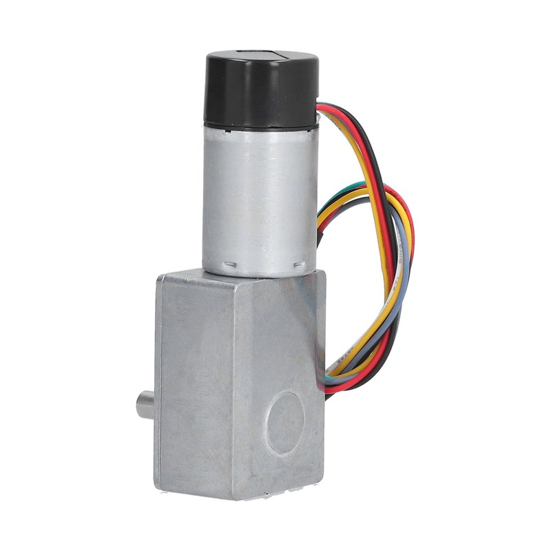 JGY‑370 Encoder Reduction Motor Full Metal Worm Gear Motor with