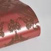 Tempaper Textured Metallic Ruby Red Damsel Removable Peel and Stick