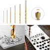 60 Pcs Drill Bits Mixed Multi Drill Bit Set, Twist