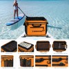 MORXPLOR Waterproof PVC Material Paddleboard Cooler Deck Bag,40 cans Sup