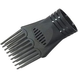 Black Universal Hair Dryer Comb Nozzle Salon Hair Dryer Blow Comb Attachment Hair Styling Nozzle Tool Nice and Fashion Salon Tool Hair Combs for Straightening Detangling Fine Curly Natural Hair