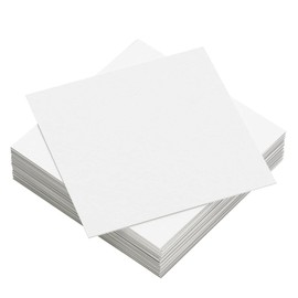 Reskid 100 Pack of White Cardstock Thick Paper - 12x12in Blank Heavy Weight 80 lb Cover Card Stock - (12x12, inches)
