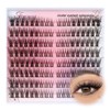 Fyonas Wispy Lash Clusters Eyelash Clusters Natural Look Cluster Eyelash