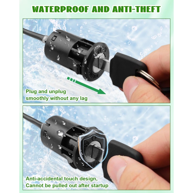 LANDSIN Fits for Sur Ron Ignition Key Switch Electric Dirt