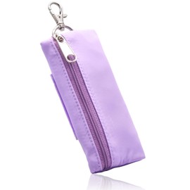 KNUTE Zipper School Bag Key Case with Reel Included, Waterproof, Inconspicuous, Elementary School Students, Boys, Girls, Kids, Hook, Belt Fixed, Men's, Women's, Waterproof, Lightweight, Stylish, Key,